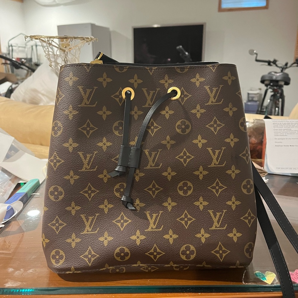 Louis Vuitton Brown Monogram Shoulder Bag